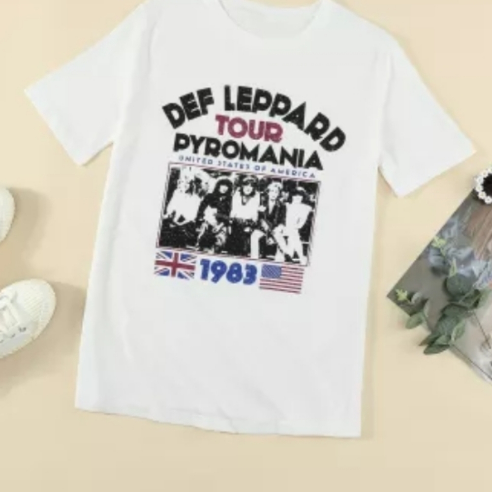 1 2x left💥New Boutique Def Leppard tee - Picture 7 of 9